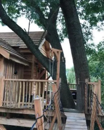 营地 Cabane Perchee Maisse